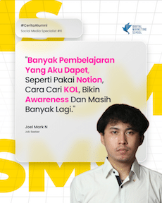 Testimoni SM #6 - Joel Mark N