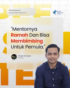 Testimoni Shopee Seller #1 - Gingin Ginanjar